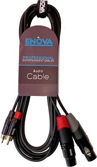 Produktbild Enova XLR auf Chinch Kupplung/Stecker Kabel 3m (3 m)