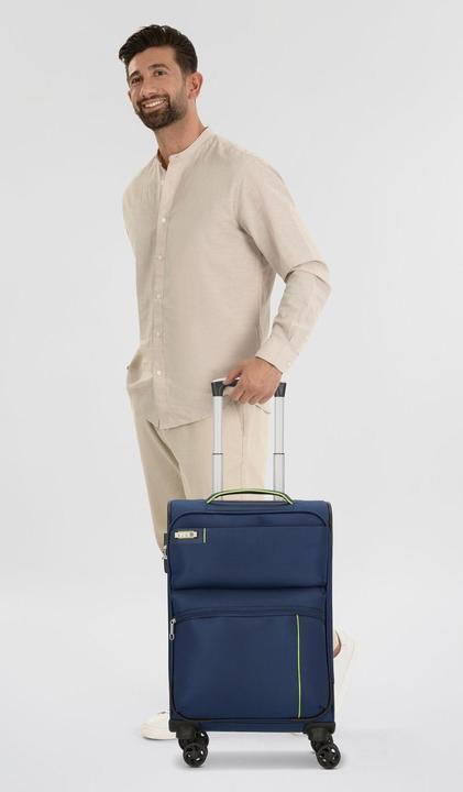 Produktbild D&N Travel Line 6754 4-Rollen Kabinentrolley 55 cm (34 l, Handgepäck (bis 50l))