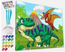 Immagine prodotto Splat Planet Pittura su tela 30x40cm - Dinosauri (777689)