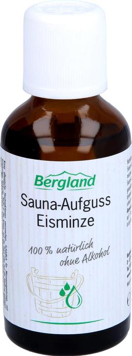 Bergland Sauna Aufguss Eis Minze