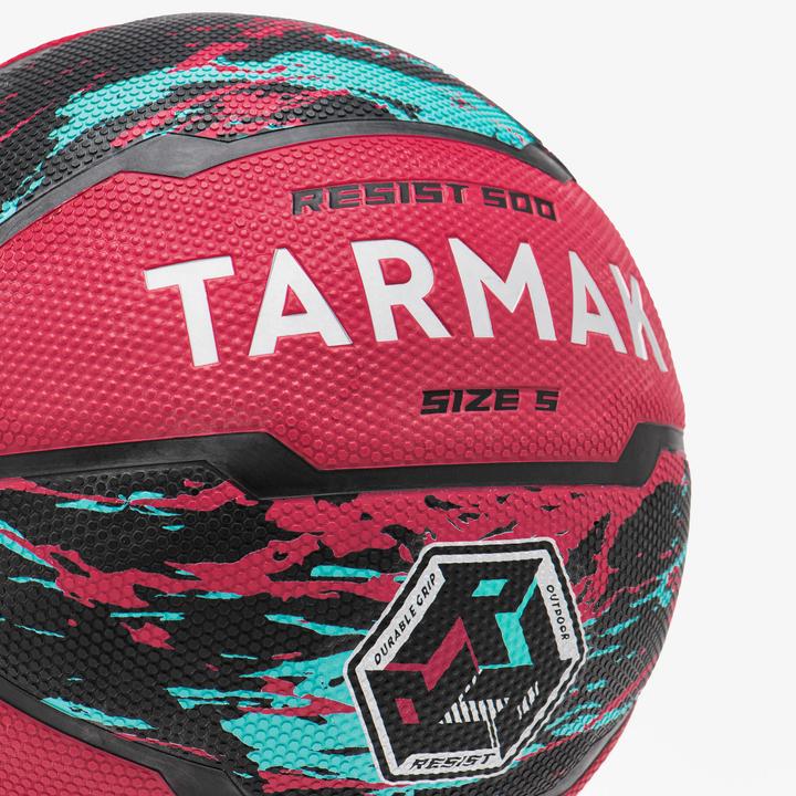 Immagine prodotto Tarmak Pallacanestro taglia 5 - R500 rosa/nero (5)