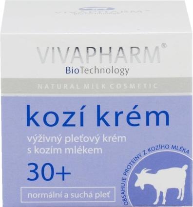 Produktbild Vivapharm Gesichtscreme mit Ziegenmilch 50 ml (50 ml, Gesichtswasser)