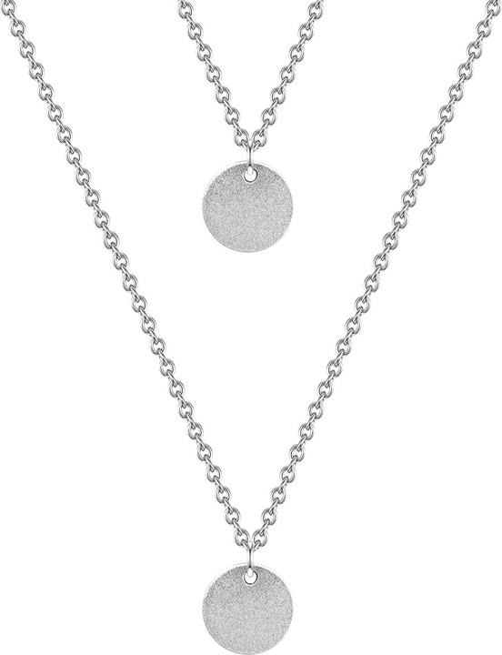 Glanzstücke München Damen Kreis Sterling Silber silber 45,0 cm Basislänge + 5,5 cm Verlängerung - 31448 (Sterling Silber, 45 - 50.5 cm)