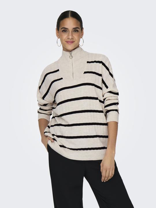 Actual product image Only Regular fit High neck Low shoulder Pullover Knitted jumper (XL)