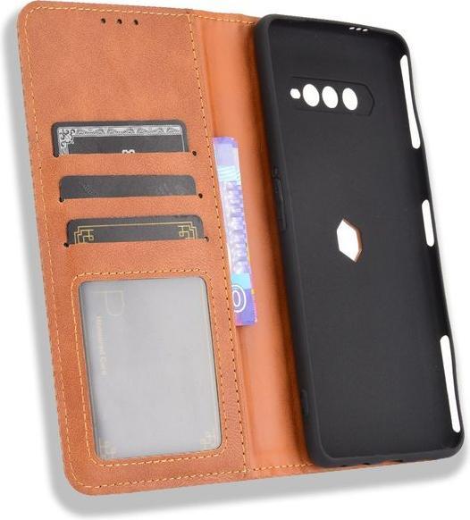 Actual product image MU Classic Classic V Leather Bookcover Series (Xiaomi Black Shark 4, Xiaomi Black Shark 4 Pro)