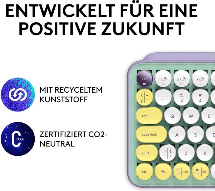 Actual product image Logitech POP Keys (CH, Wireless)