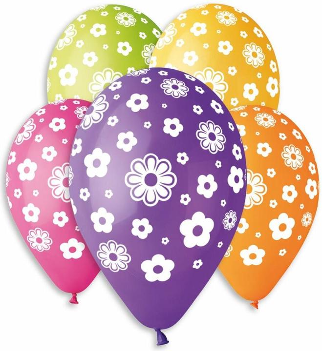 Actual product image GoDan Inflatable balloons - flowers 5 pcs. (5 x)