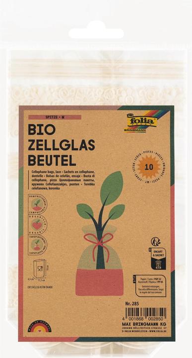 Immagine prodotto Folia Sacchetti di cellophane con pizzo (10 x)