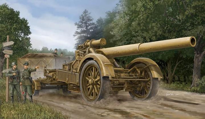 Image du produit Trumpeter French 21cm Morser 18 Artillerie lourde