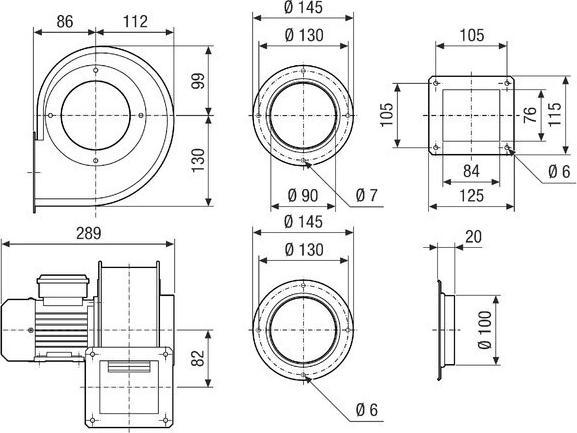 Actual product image Maico Radial fan