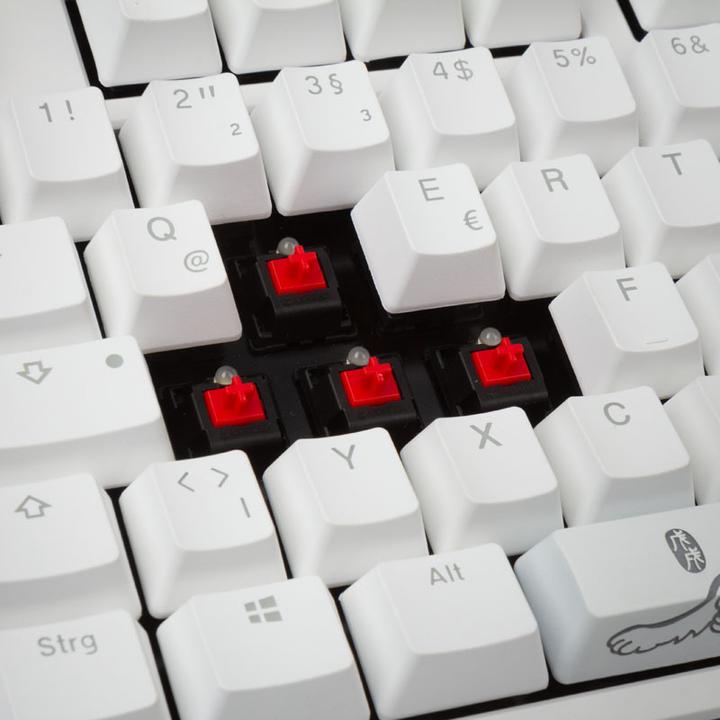Produktbild Ducky One 2 White Edition (DE, Kabelgebunden)