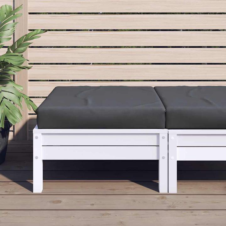 Produktbild VidaXL 10-tlg. Garten-Lounge-Set mit Kissen (60 x 60 x 8 cm)