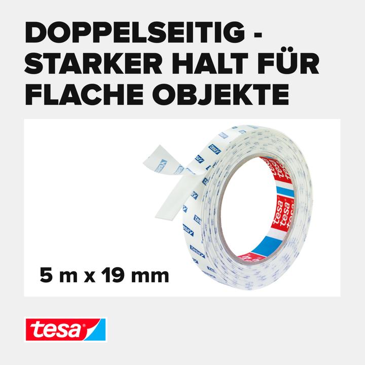 Produktbild tesa Powerbond doppelseitiges Montageband für Fliesen & Metall (19 mm)