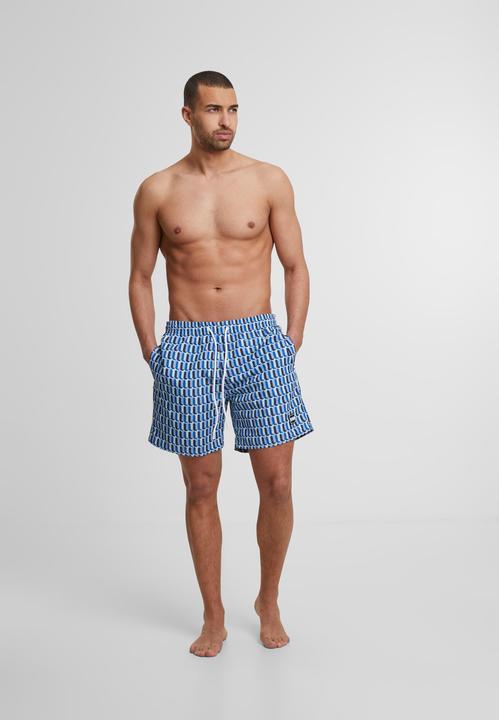Produktbild Urban Classics Pattern Swim Shorts - 4984 (5XL)