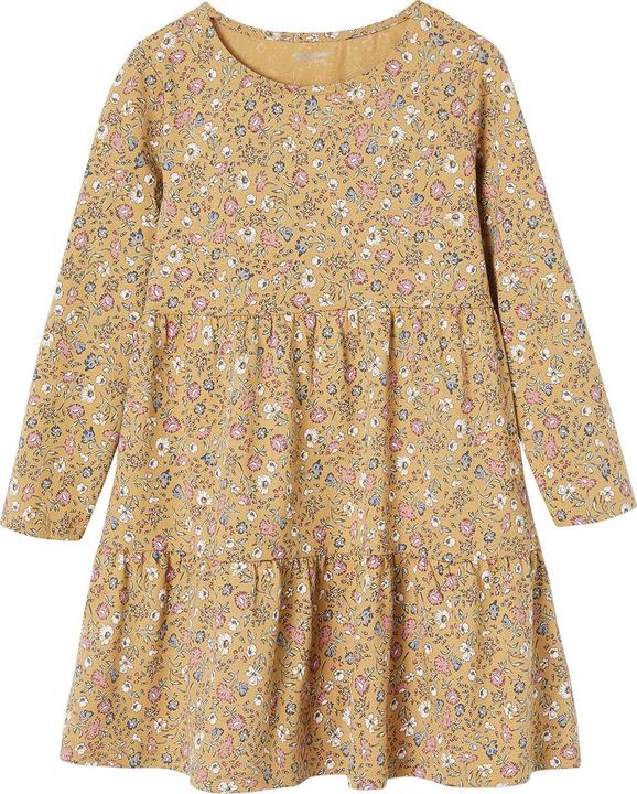Actual product image Vertbaudet Girls' set: shirt dress & cardigan (158)
