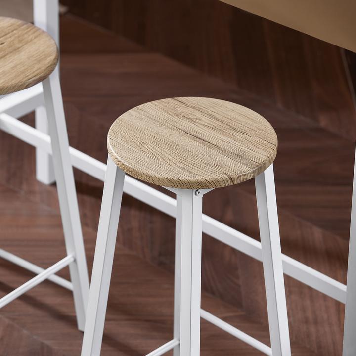 Produktbild SoBuy 5-teilig Bartisch mit 4 Stühlen (120 x 40 x 100 cm)