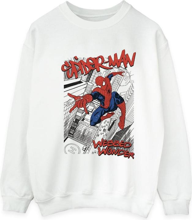 Image du produit - Sweat SPIDER-MAN SKETCH CITY - Homme (XL)