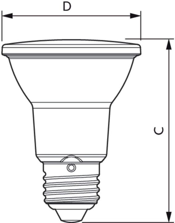 Image du produit Philips Lampe LED à réflecteur (E27, 6 W, 515 lm, 1 x, F)