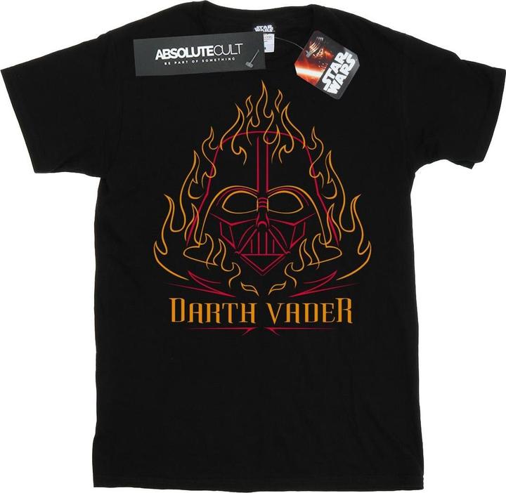 Star Wars Darth Vader Flames TShirt (L)