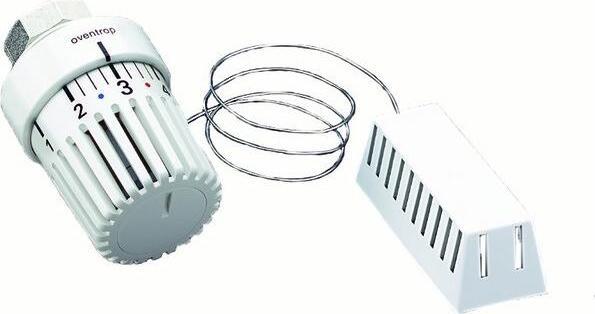 Produktbild Oventrop OV Thermostat Uni LH mit Fernfühler, weiss Kapillarrohr 2000mm
