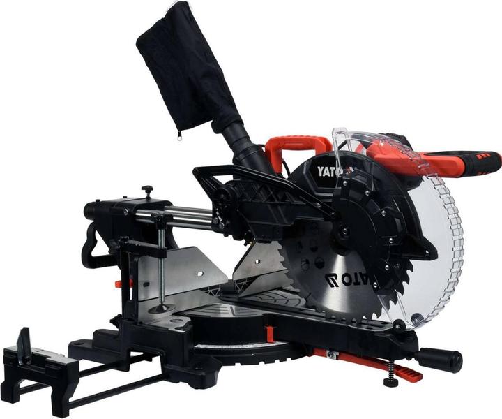 Produktbild Yato Profi Kapp- und Gehrungssäge mit Laser | 1800 Watt | 305mm | 40T | 30mm | YT- 82175
