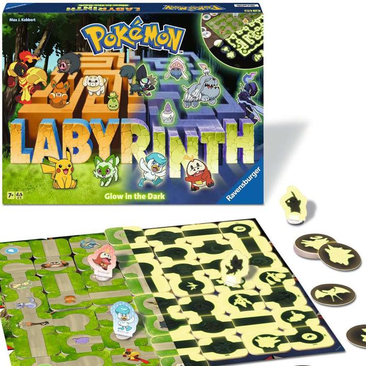 Produktbild Ravensburger Pokémon Labyrinth Glow in the Dark (Multilingual)