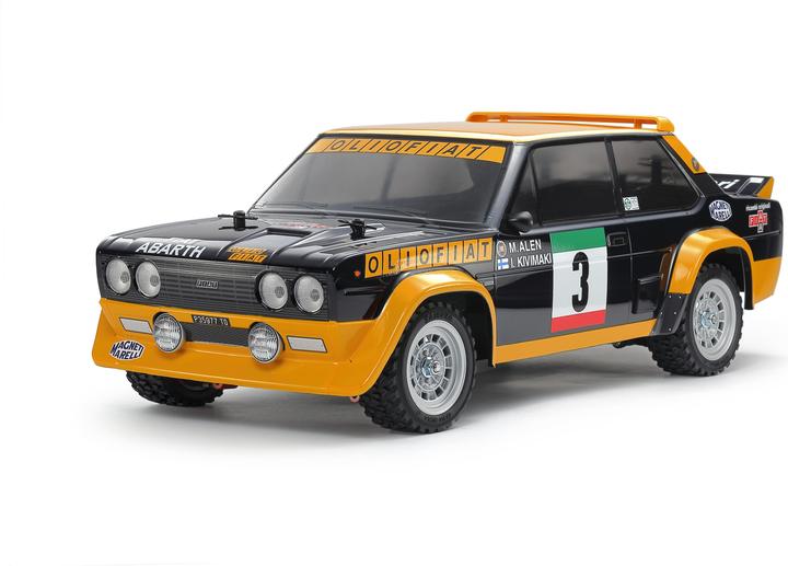 Actual product image Tamiya 1/10 Fiat 131 Abarth Rally OF Painted Body (MF-01X) (ARR Almost Ready to Run)