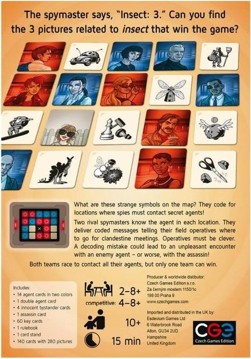 Actual product image Asmodée Codenames Pictures (German)