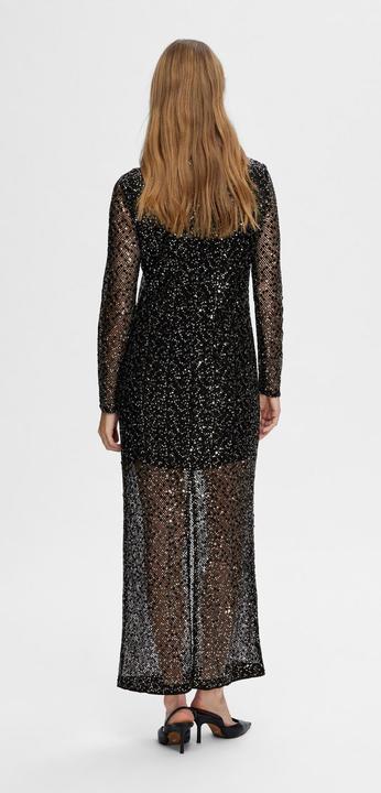 Produktbild Selected Femme Pailletten Maxikleid (40)