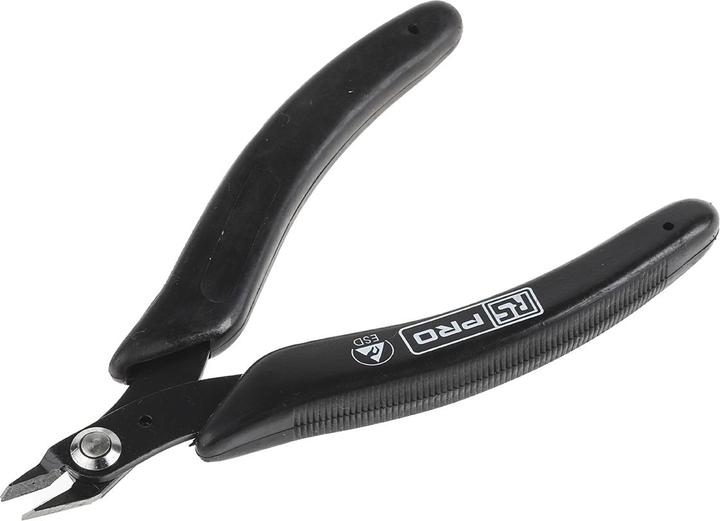 Actual product image Rs Pro Electronic cutter made of HCS, total length 114 mm / jaws 7.0mm (114 mm)
