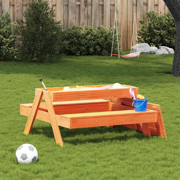 Produktbild VidaXL Picknicktisch mit Sandkasten für Kinder