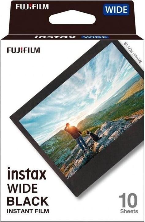 Immagine prodotto Fujifilm - Instax Wide Films 1x10 Shots - Black Frame (Instasso quadrato)