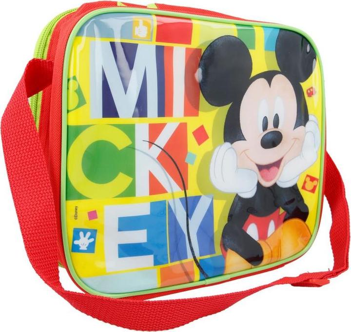 Actual product image Mickey Mouse Mickey Pelė Peliukas Mikis - Pusryčių maišelis + 530 ml vandens butelis pusryčių maišelyje