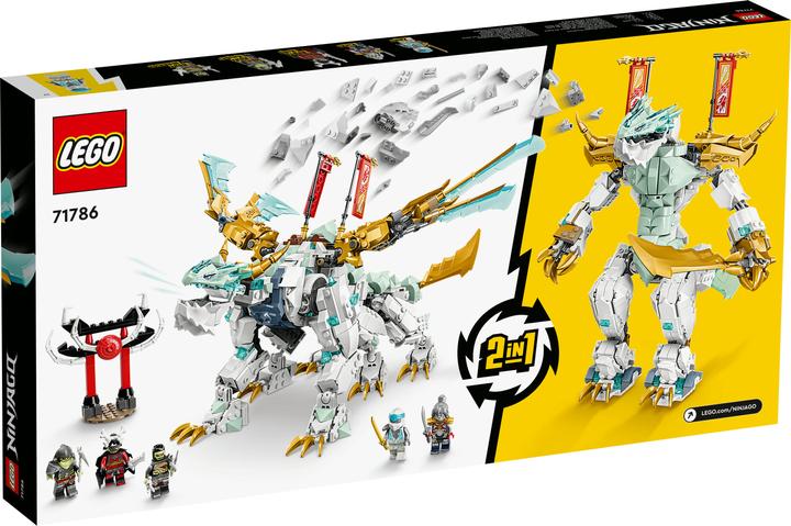 Actual product image LEGO Zane's ice dragon (71786, LEGO Ninjago)
