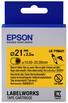 Produktbild Epson ETIKETTENKASSETTE LK-7YBA21 (2.10 cm, Gelb)