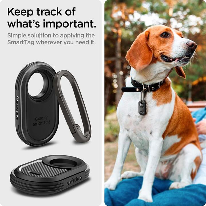Image du produit Spigen Coque Rugged Armor pour Samsung Galaxy SmartTag 2 - noir mat (Android)