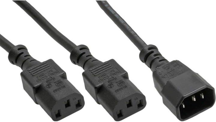 Produktbild InLine Netz-Y-Kabel (3 m)