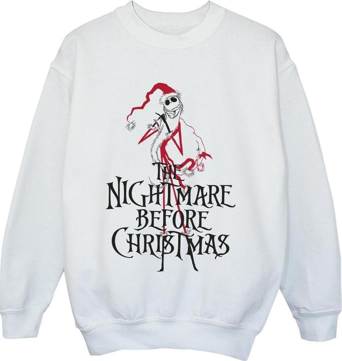 Disney The Nightmare Before Christmas Santa Sweatshirt Jungen