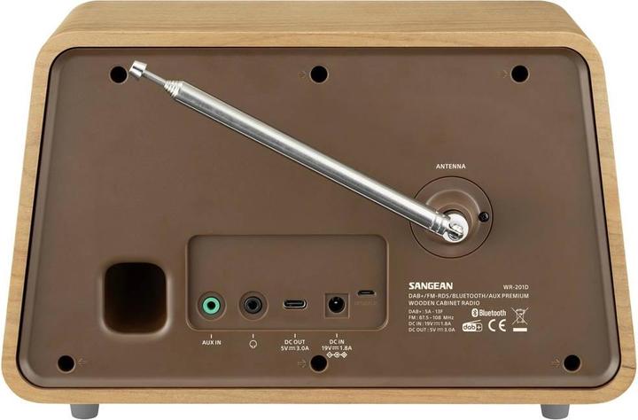 Image du produit Sangean WR-201 (DAB+ DAB, FM, Bluetooth)