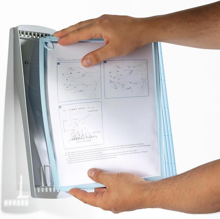 Produktbild Durable SHERPA Dokumentenanzeige-Karussell Wand Porträt