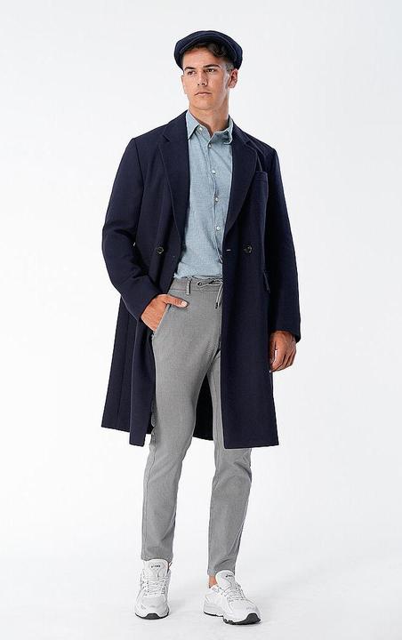 Produktbild Marc O'Polo Kent Collar Shirt Long Sleeve Mutli/Botticelli (L)