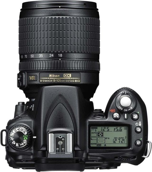 Actual product image Nikon D90, 12.3 MPixel, double zoom kit KIT