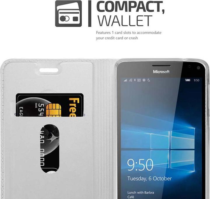 Image du produit Cadorabo Book Classy Style Cover (Microsoft Lumia 950 XL)
