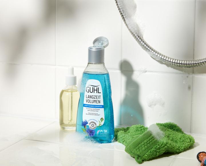 Image du produit Guhl Langzeit Volumen Shampoo kräftigend (250 ml, Shampoing liquide)
