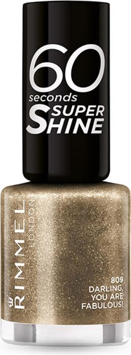 Rimmel London 60 Seconds Super Shine (Darling You Are Fabulous, Farblack)