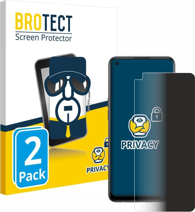 Actual product image BROTECT Privacy Protector (2 Piece, Oppo Reno 8T)
