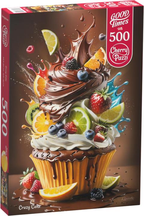 Produktbild Cherry Pazzi Puzzle 500 Teile - Verrückte Torte (500 Teile)