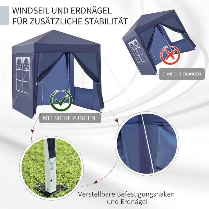Actual product image Outsunny Folding pavilion (200 cm, 200 cm)