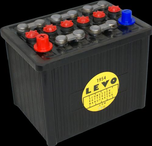 Produktbild Rätikon Batterien 6 N 48 HGI Oldtimer Batterie in Original Hartgummi (HGI) Kasten 12V 60Ah/20h 460A (EN) (12 V, 60 Ah, 460 A)