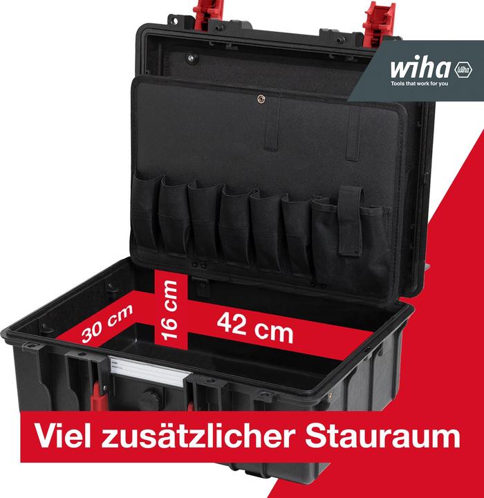 Produktbild Wiha Werkzeugkoffer Basic Set L electric, 18-tlg (18 Teile)